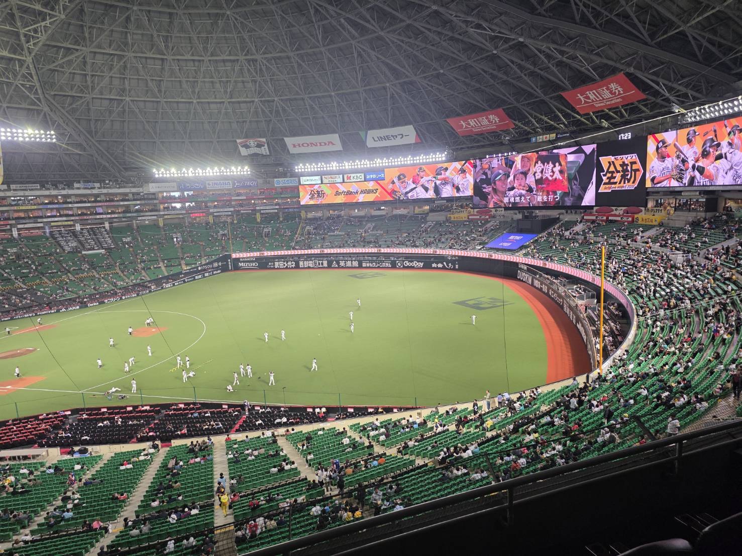 福岡PayPayドーム野球観戦！イメージ